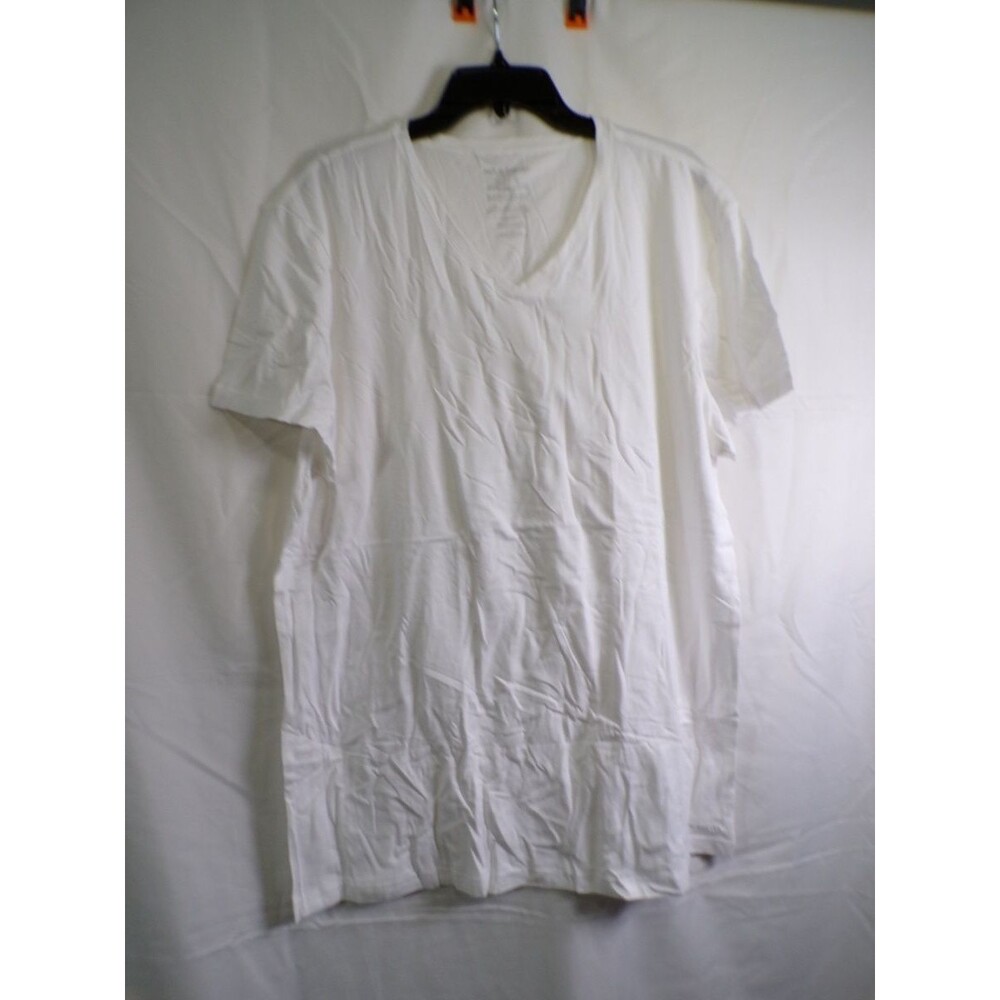 Pair Of Thieves Men V Neck Short Sleeve T Shirt White 2XL XX-Large